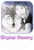 Original drawing on bristol board